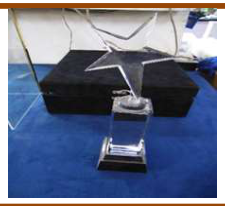 Award D3 customers 8*8*32cm