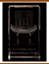Cube 1166/100 Pharaonic Chair (3d)