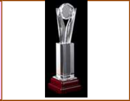 AWARD 4/1  WOODEN BASE