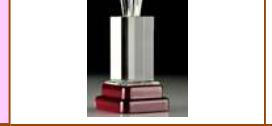 AWARD 4/2  WOODEN BASE