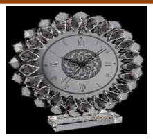 wall plate with watch satin  1039 / 34