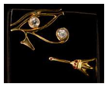 Eye of Horus pin (Gold)