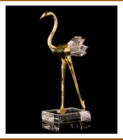 transparent Swan  7*6*20