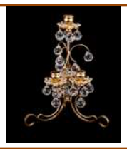 CANDLE-STICK 216 GOLD