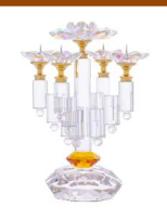 CANDLE-STICK 426/18 AB GOLD