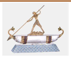 Pharonic Crystal Boat 4/19