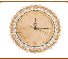 Clock 760/1033 Gold
