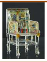 small Tut ankh Amun chair