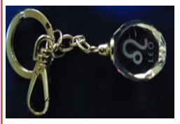KEYCHAIN 107/750/27-3D Leo
