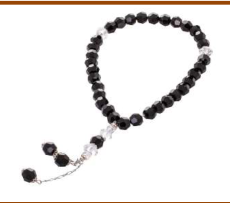 ROSARY 95/10/1 (BLACK*SILVER)