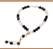 ROSARY 95/8/2 (WHITE*BLACK)