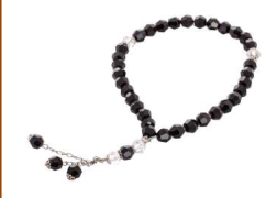ROSARY 95/8/1 (BLACK*SILVER)