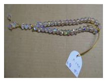 Rosary 98/10 honey golden