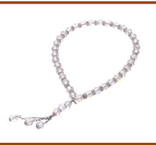 ROSARY 98/10 (CLEAR*SILVER )