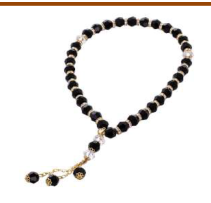 ROSARY 98/8/1 (BLACK*SILVER)