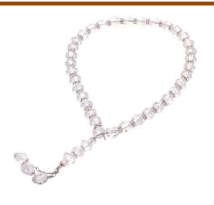 ROSARY 98/8 (CLEAR*SILVER)