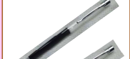 Pen with chatons 140/768/20 Black * Transparent
