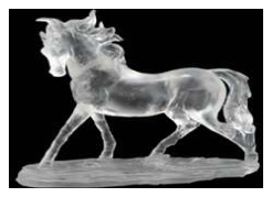 Transparent casting horse 12/33/28