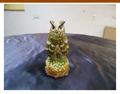 Owl with color chatons 9/9/17