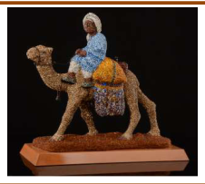 Camel guard with Chatons 37/35/20