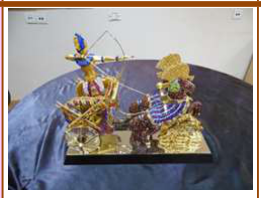 War Wheel with color chatons 45/19/36