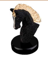 Head Of horse - Black 29/18/16