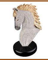 Horse Head with Chatons 40-3